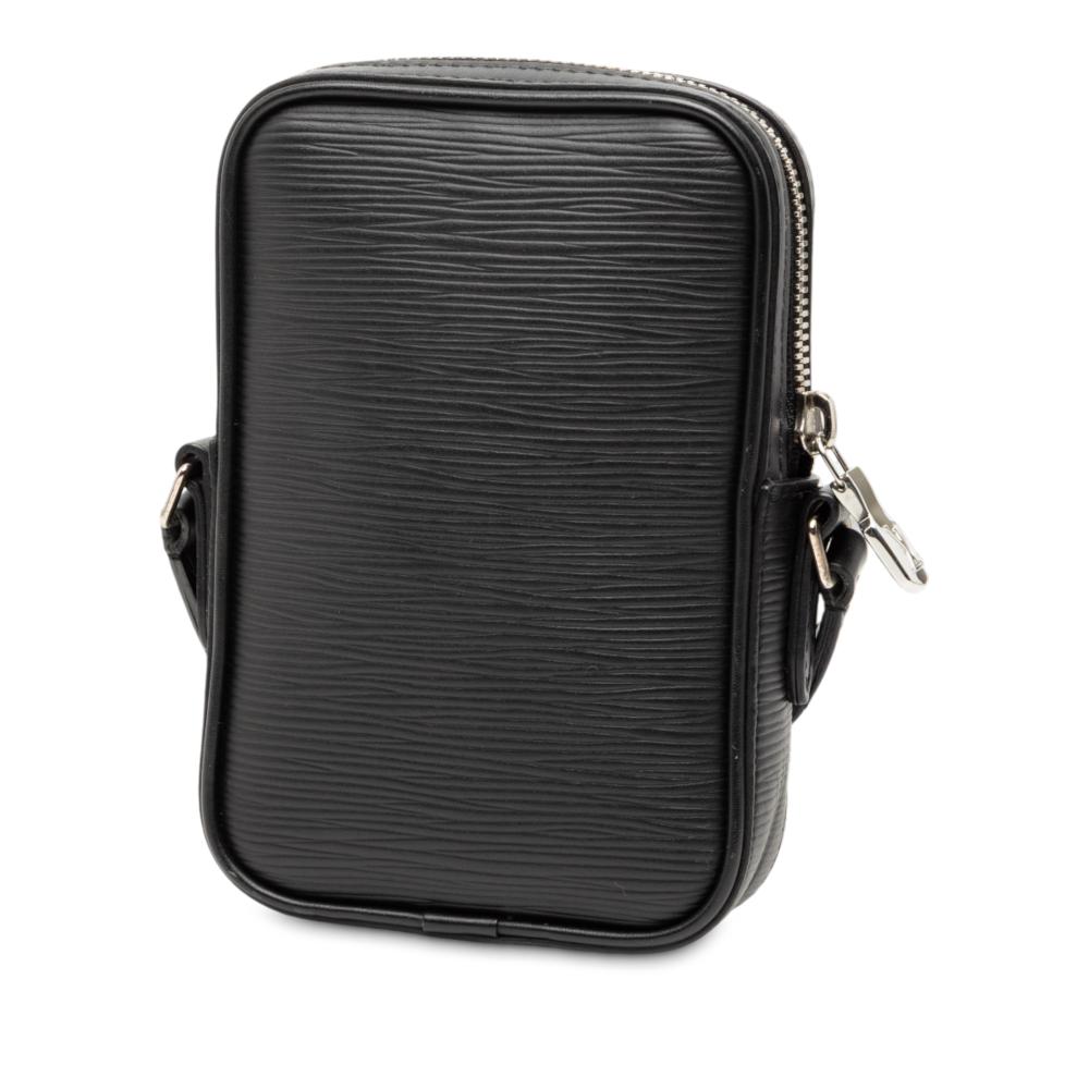 Louis Vuitton B Louis Vuitton Black Epi Leather Leather Epi Initials Danube PPM Spain