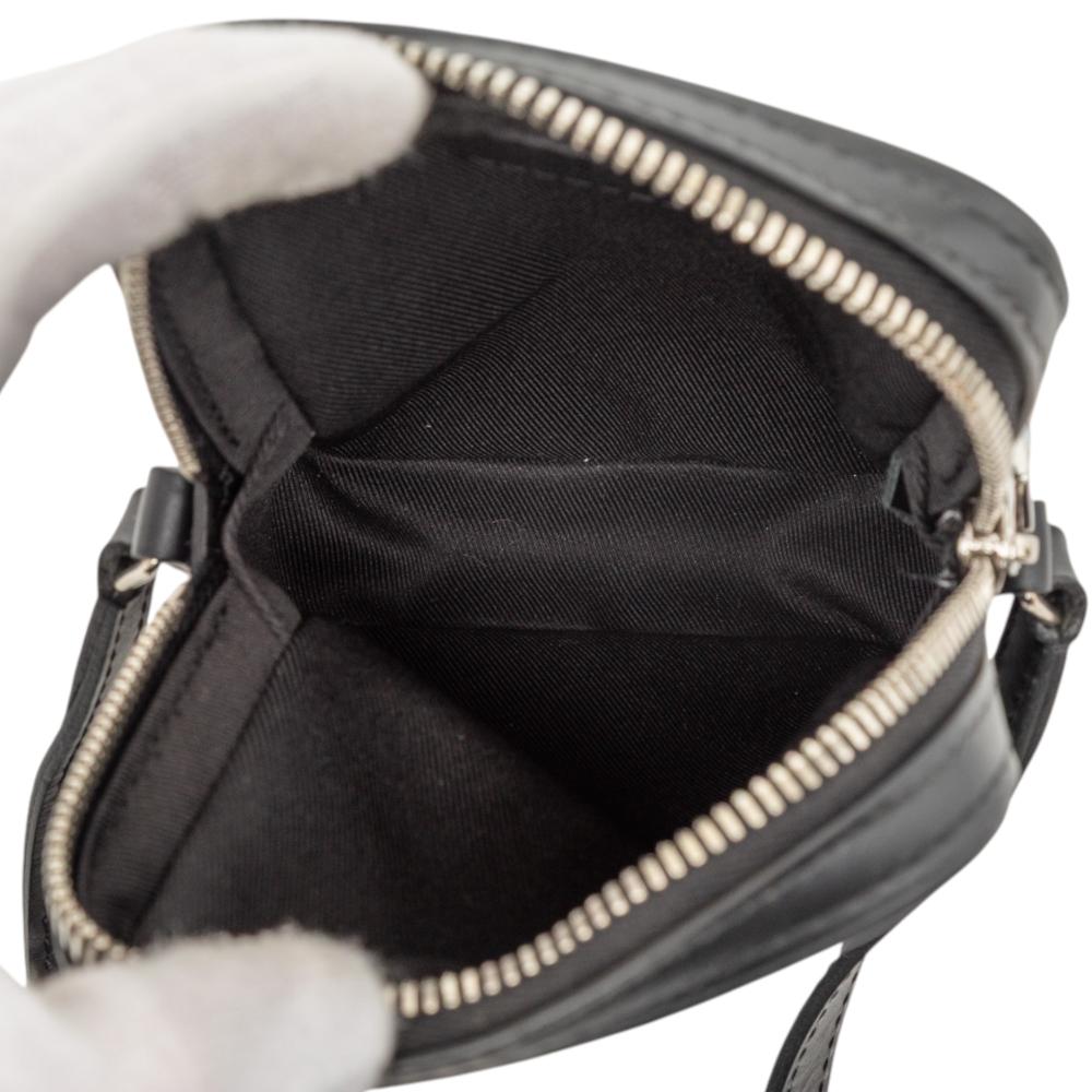 Louis Vuitton B Louis Vuitton Black Epi Leather Leather Epi Initials Danube PPM Spain