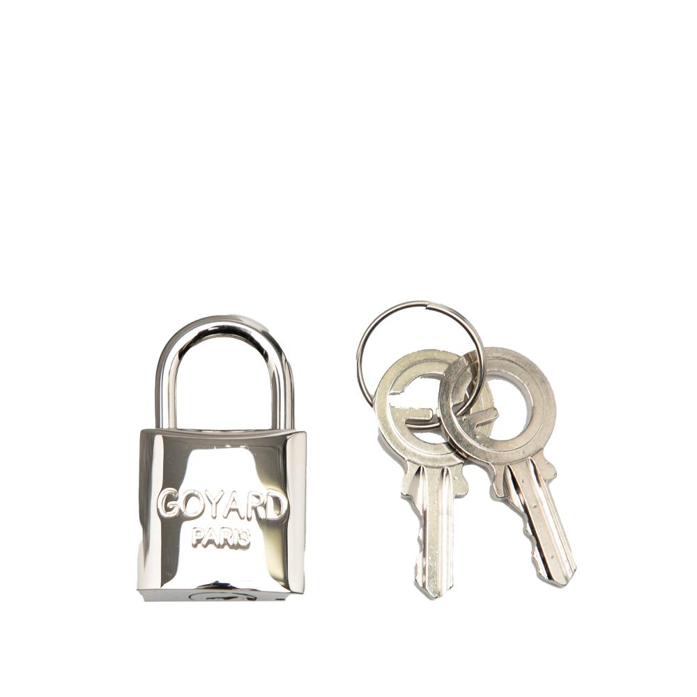 Goyard B Goyard White Coated Canvas Fabric Goyardine Boeing 45 France