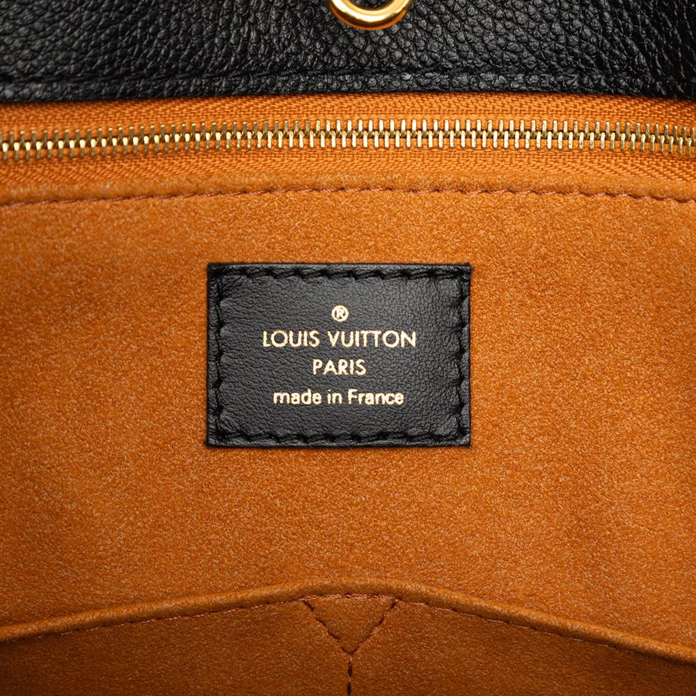 Louis Vuitton B Louis Vuitton Black Monogram Empreinte Leather Onthego GM France