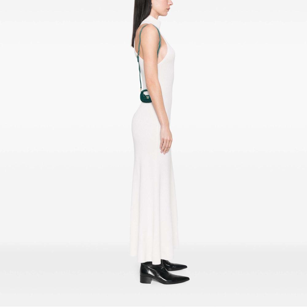 Miu Miu AB Miu Miu Green Dark Green Nappa Leather Leather Micro Nappa Matelasse Wander Bag Romania