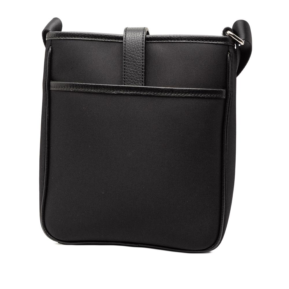 Burberry B Burberry Black Nylon Fabric Nova Check Trimmed Canvas Crossbody United Kingdom