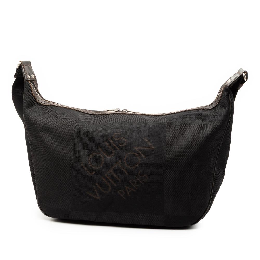 Louis Vuitton B Louis Vuitton Black Canvas Fabric Damier Geant Explorateur France