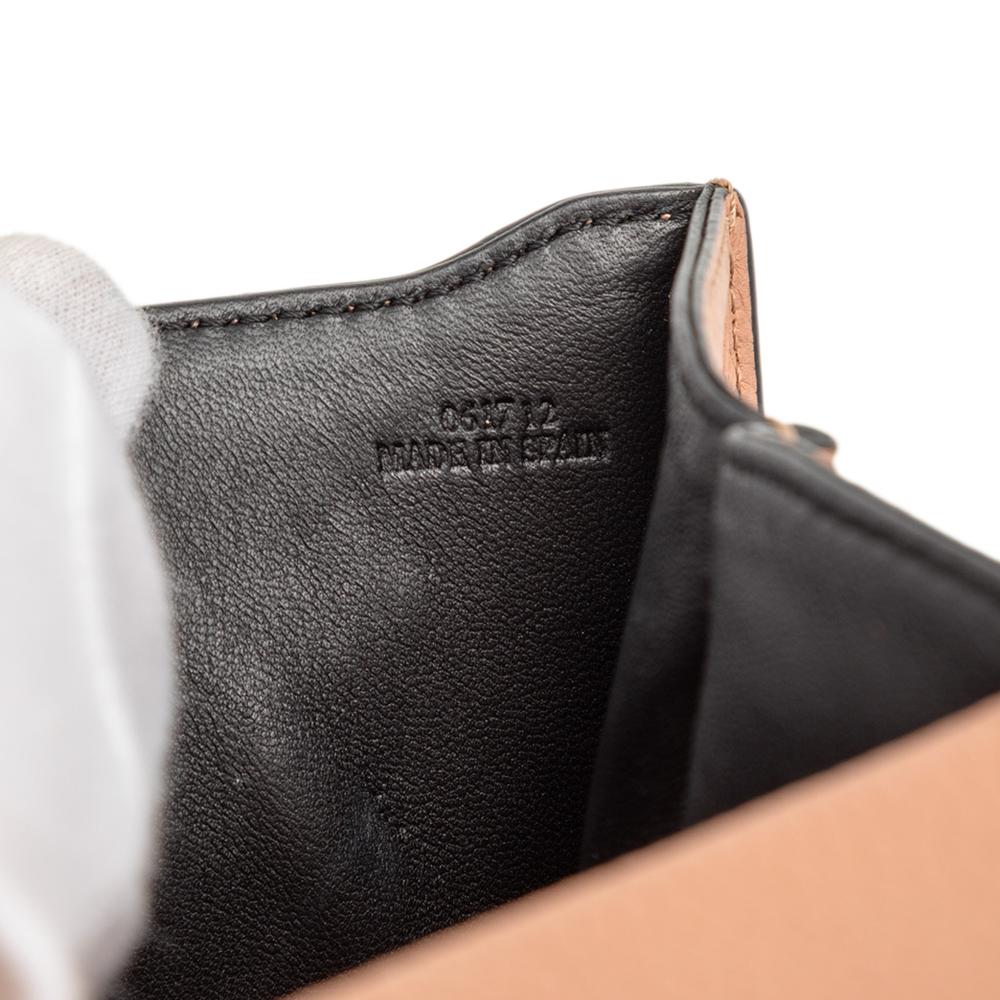 Loewe B LOEWE Brown Nude Calf Leather Mini Grained skin Barcelona Crossbody Spain