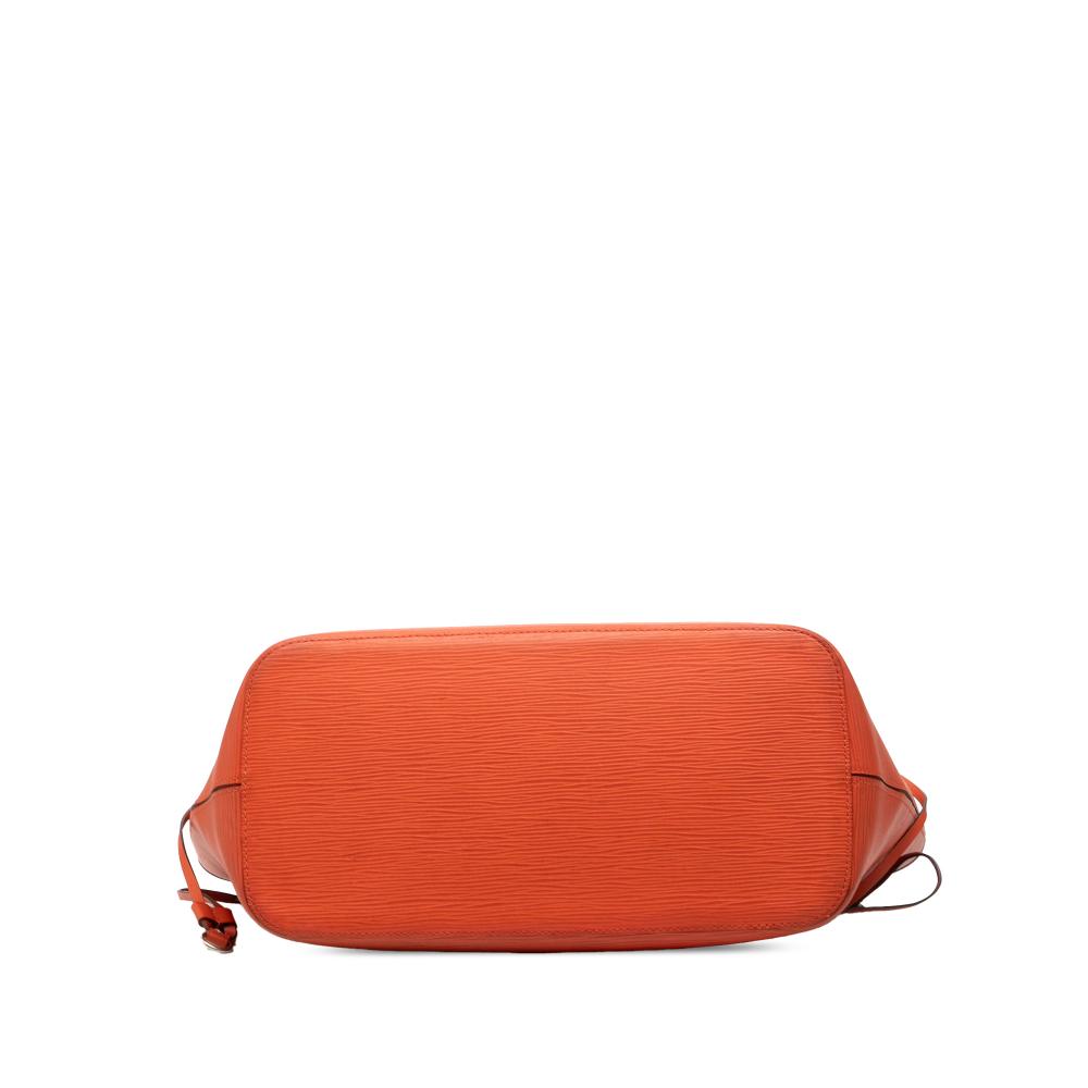 Louis Vuitton B Louis Vuitton Orange Epi Leather Leather Epi Neverfull MM France