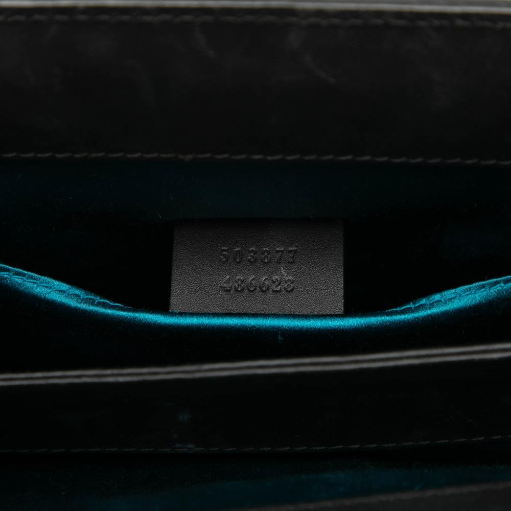 Gucci B Gucci Red Suede Leather Small Ophidia Chain Crossbody Italy