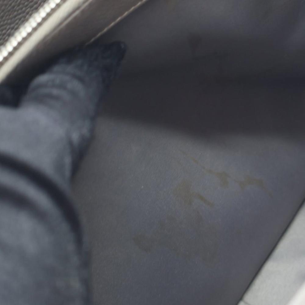 Chanel B Chanel Gray Caviar Leather Leather Caviar Grand Shopping Tote France