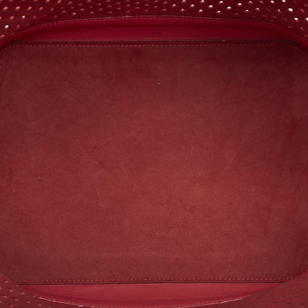 Louis Vuitton B Louis Vuitton Red Calf Leather x Sofia Coppola Flore Perforated Noe Italy