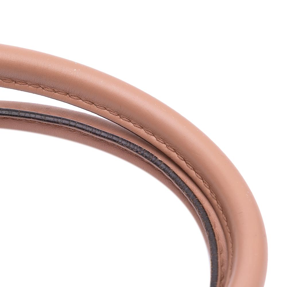 Gucci B Gucci Pink Salmon Calf Leather Guccissima Sukey Satchel Italy