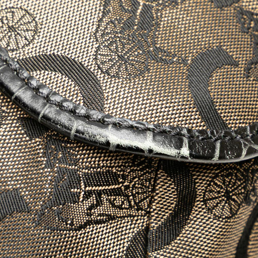 Celine B Celine Brown Light Brown Canvas Fabric C Carriage Satchel China