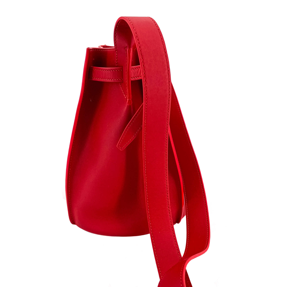 Celine Big Bag Bucket Leather Red Bag