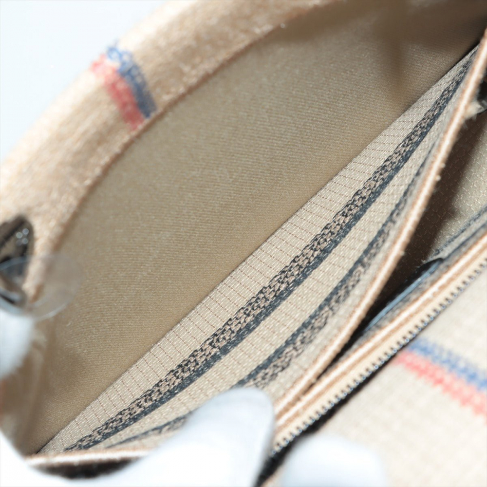 Christian Dior Lady Dior D-Lite Medium Embroidered Jute Dior-Union Beige Bag