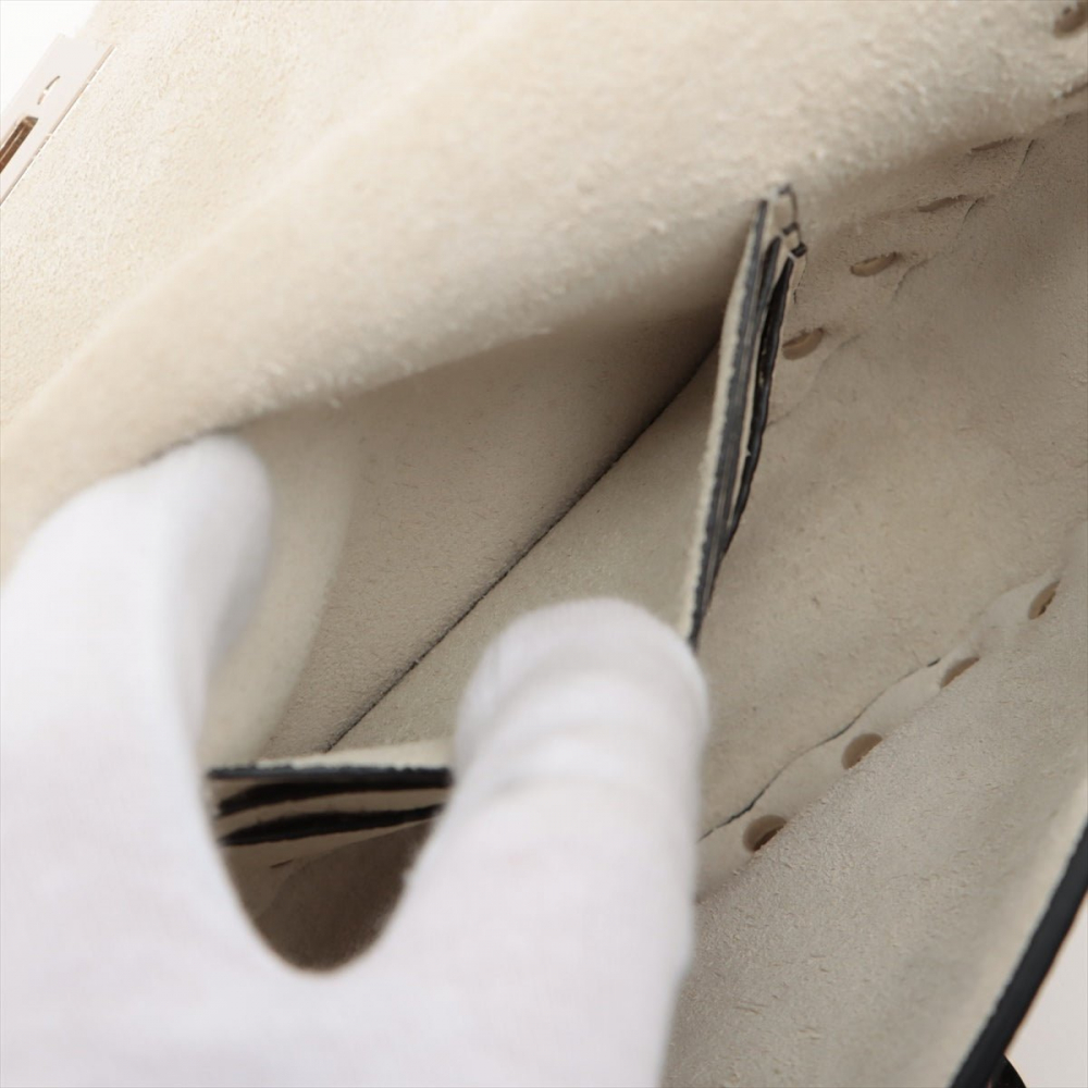 Valentino Rockstuds Leather Saddle Bag Beige