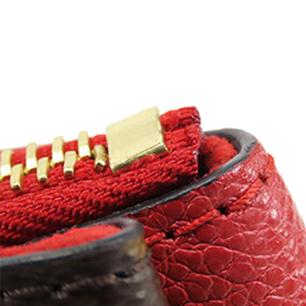 Louis Vuitton B Louis Vuitton Brown with Red Monogram Canvas Canvas Monogram Surene BB France