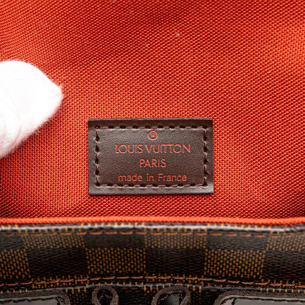 Louis Vuitton B Louis Vuitton Brown Damier Canvas Canvas Damier Ebene Portobello France