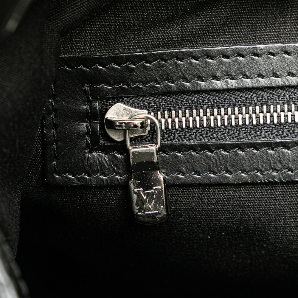 Louis Vuitton B Louis Vuitton Black Epi Leather Leather Epi Musette Bagatelle France