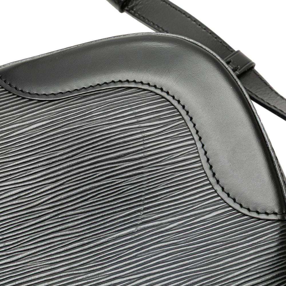 Louis Vuitton B Louis Vuitton Black Epi Leather Leather Epi Musette Bagatelle France