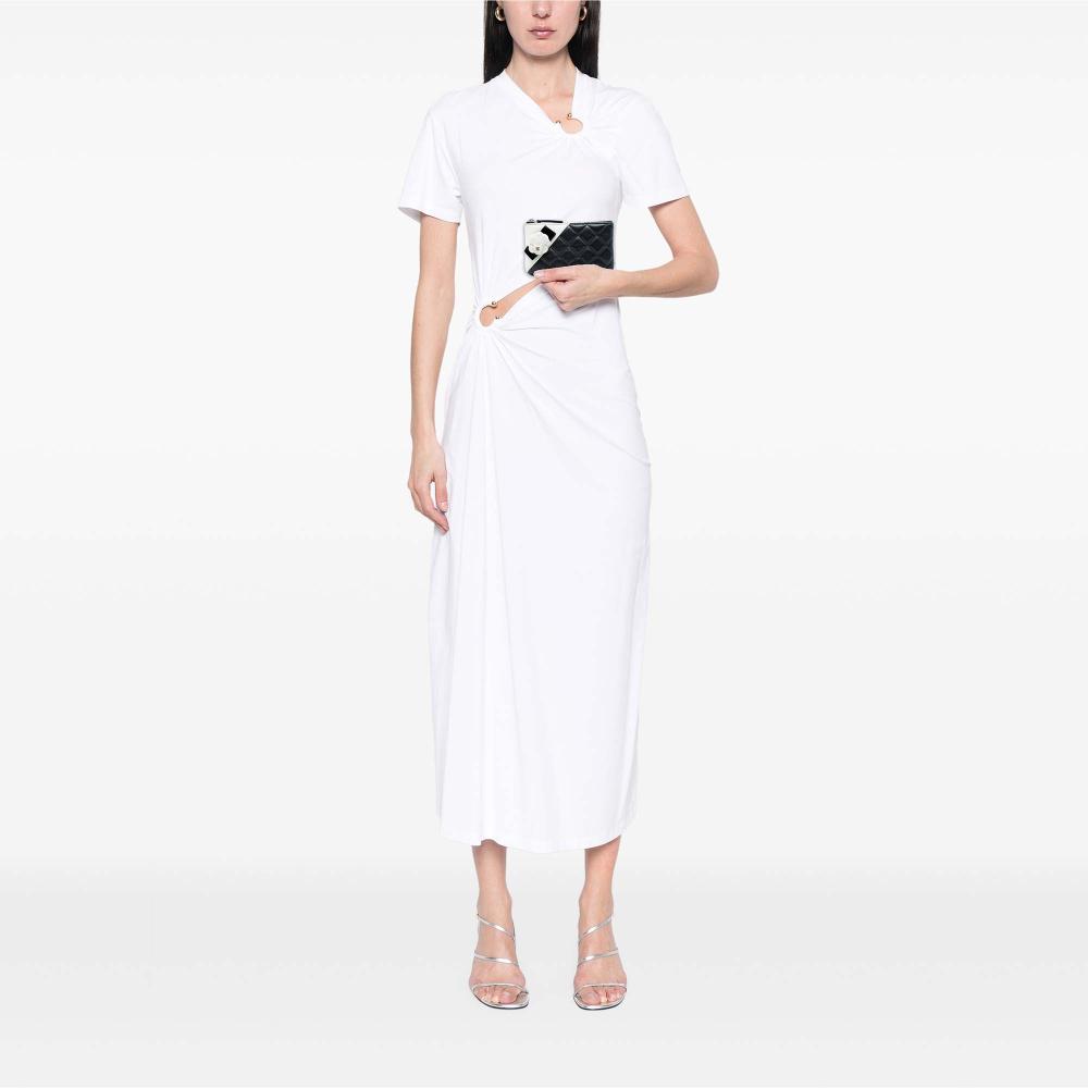 Chanel B Chanel Black Lambskin Leather Leather CC Quilted Lambskin Camellia Pouch Italy