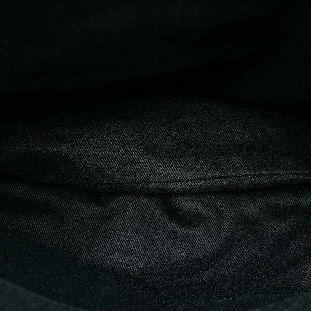 Chanel AB Chanel Black Calf Leather Large skin Diamond Stitch Crossbody Italy