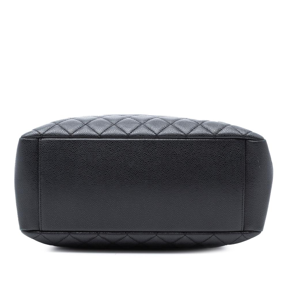 Chanel AB Chanel Black Caviar Leather Leather Caviar Grand Shopping Tote Italy