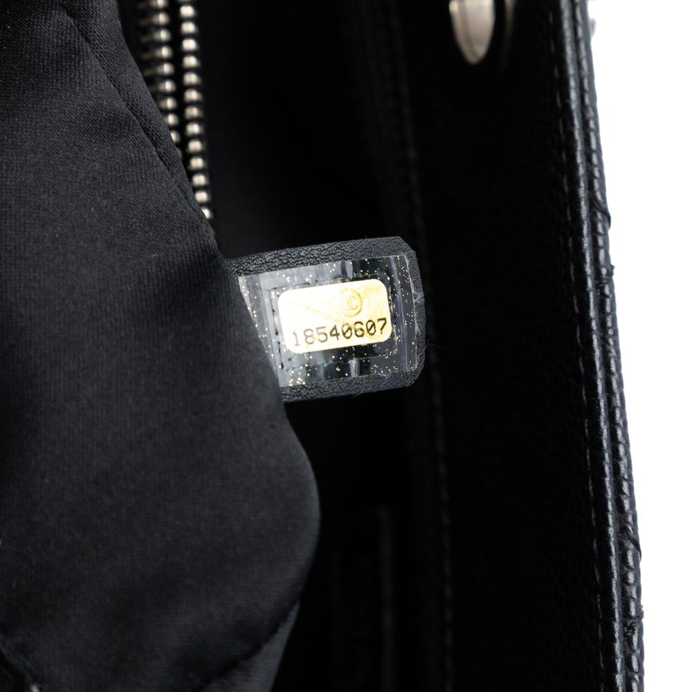 Chanel AB Chanel Black Caviar Leather Leather Caviar Grand Shopping Tote Italy