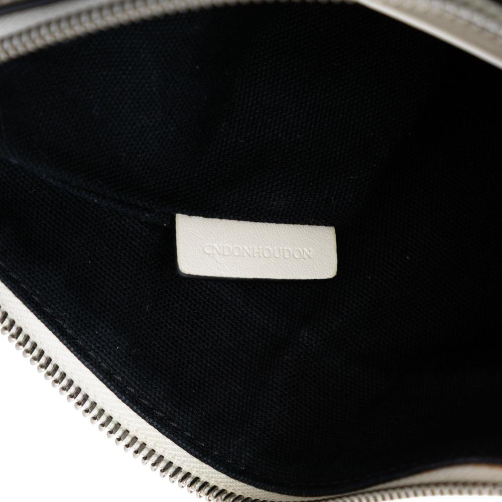 Burberry B Burberry Brown Light Brown with White Canvas Fabric Mega Check Peyton Crossbody China