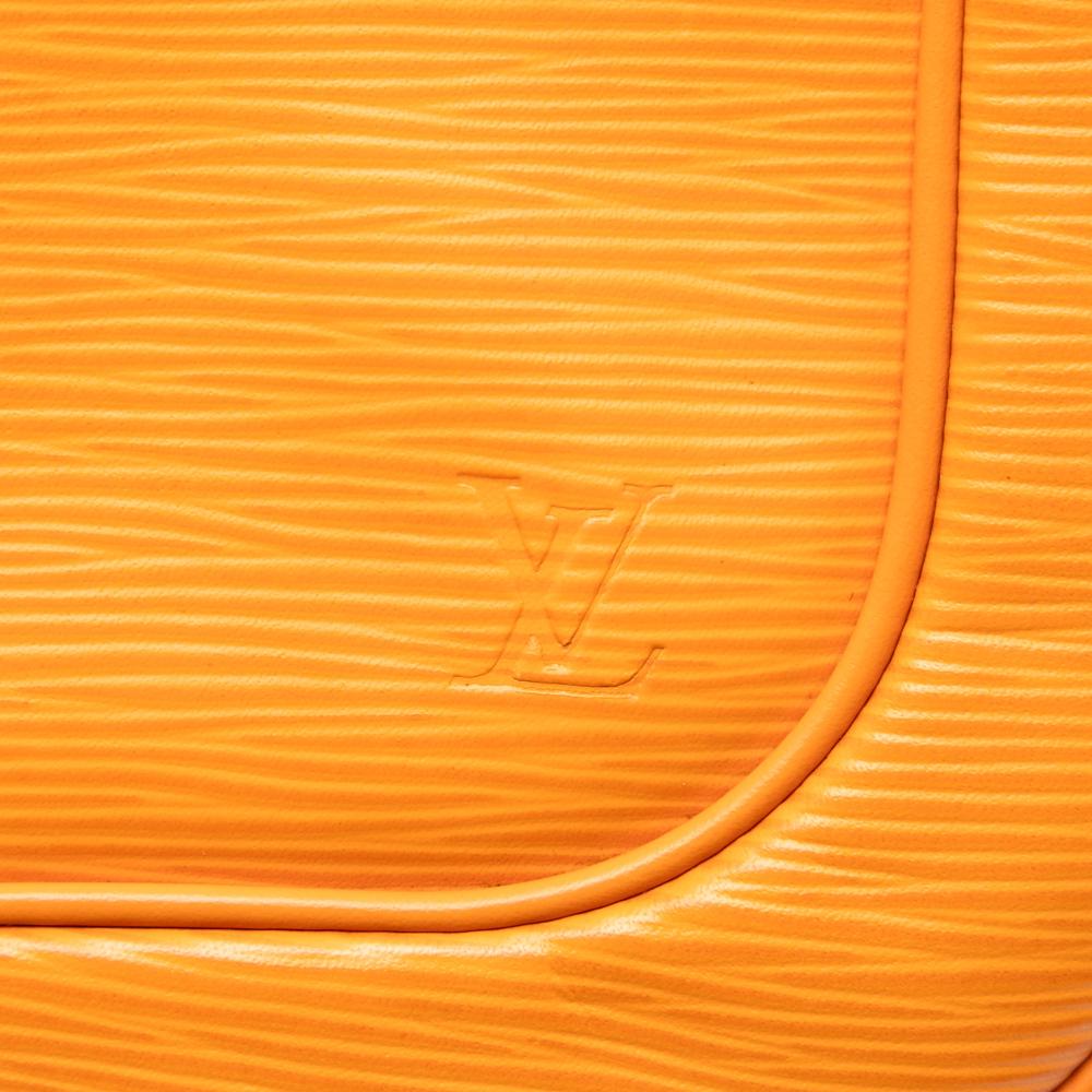 Louis Vuitton AB Louis Vuitton Orange Epi Leather Leather Epi Sarvanga France
