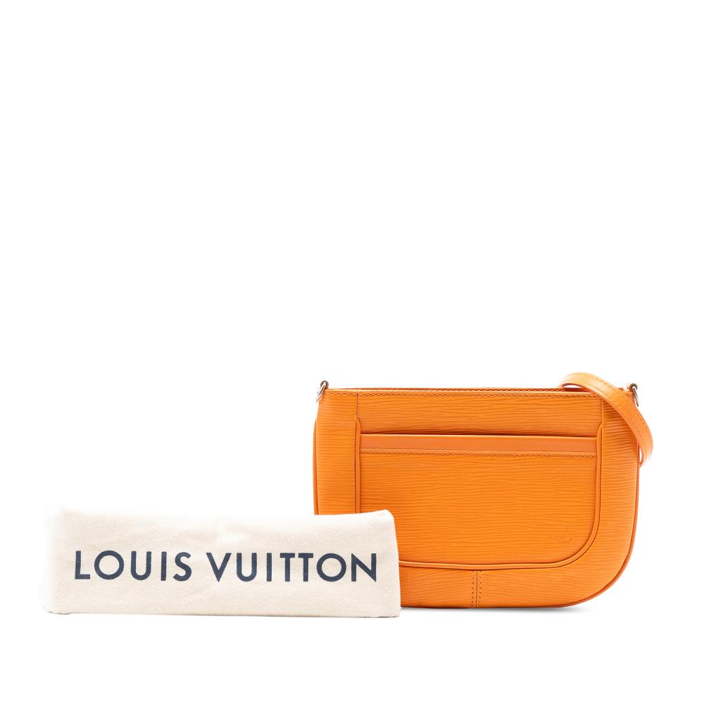 Louis Vuitton AB Louis Vuitton Orange Epi Leather Leather Epi Sarvanga France