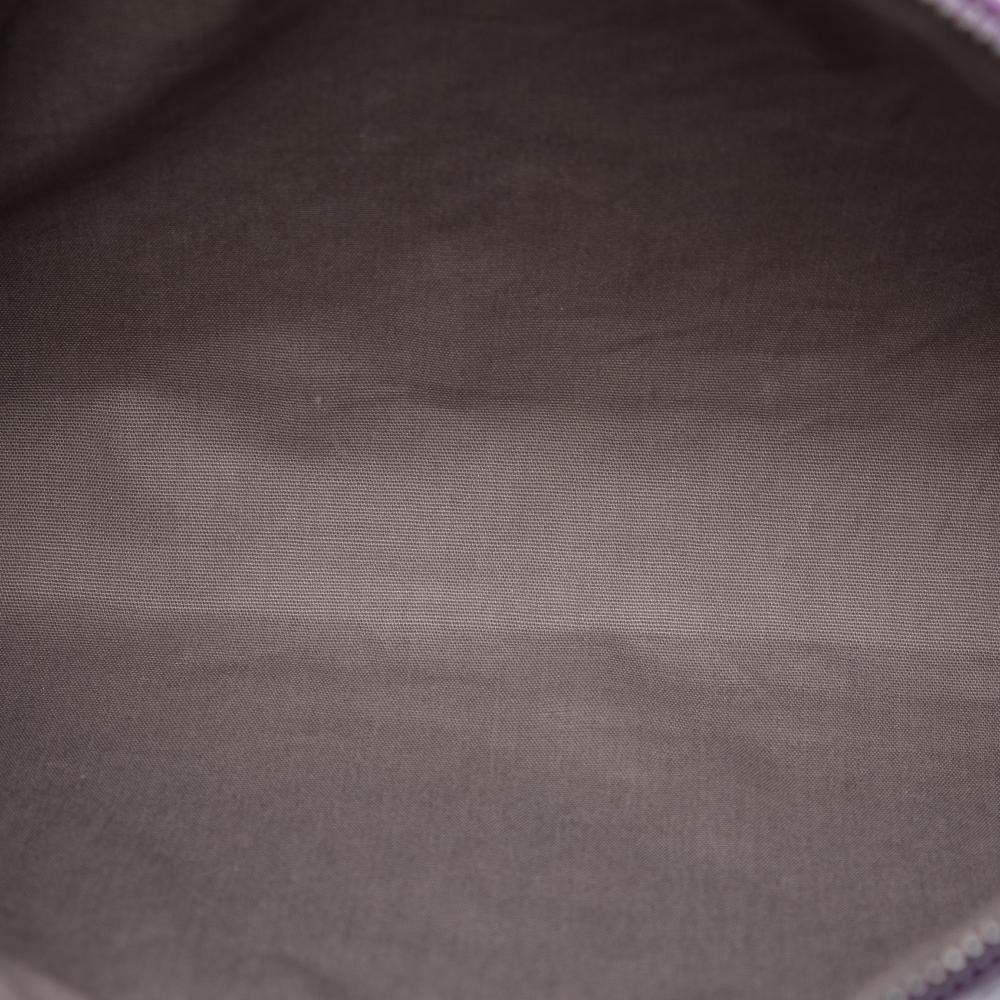 Bottega Veneta B Bottega Veneta Purple Dark Purple Nappa Leather Leather Nappa Intrecciato Wristlet Clutch Italy