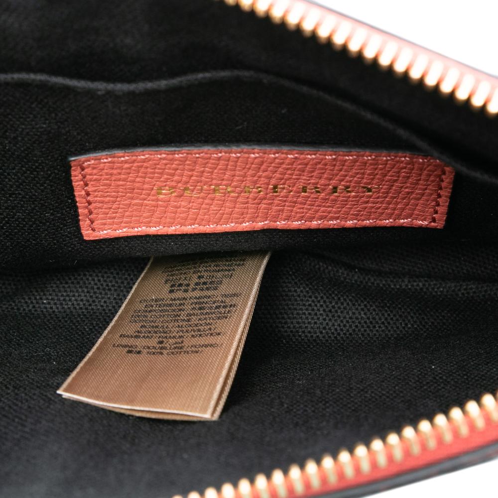 Burberry Brown Beige Canvas Fabric The Beast House Check and Leather Cocoa Owl Shoulder Bag Romania