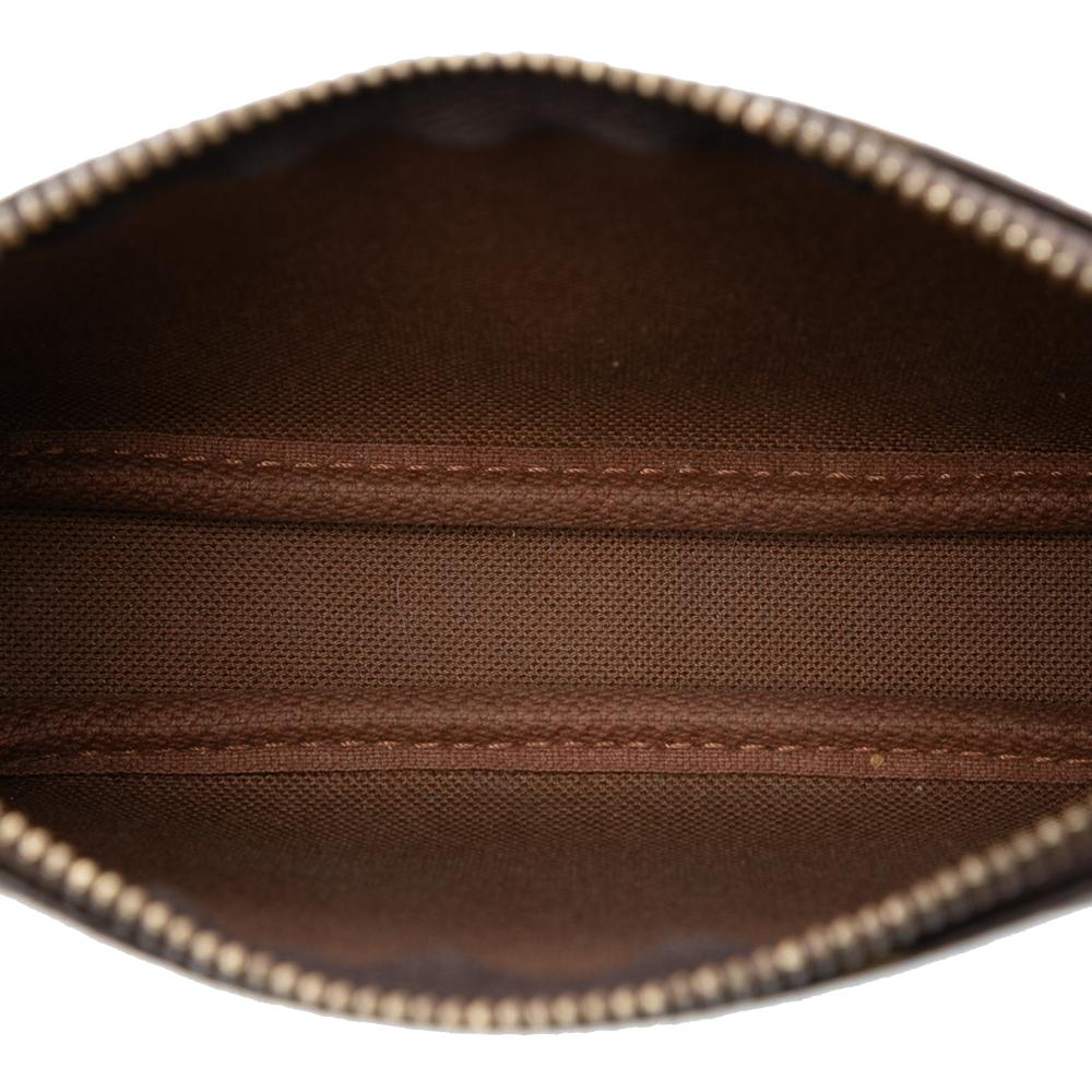 Louis Vuitton B Louis Vuitton Brown Monogram Canvas Fabric Monogram Mini Pochette Accessoires France