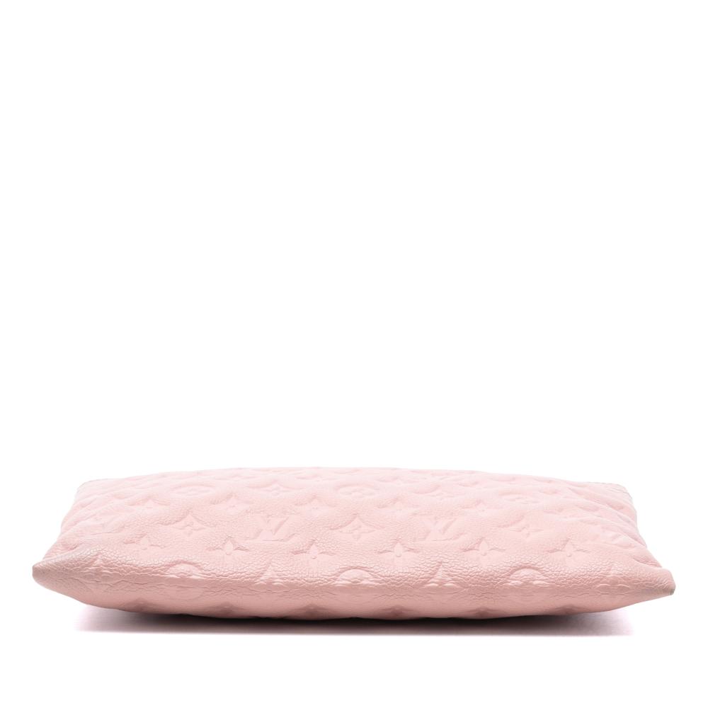 Louis Vuitton AB Louis Vuitton Pink Monogram Empreinte Leather Daily Pouch France