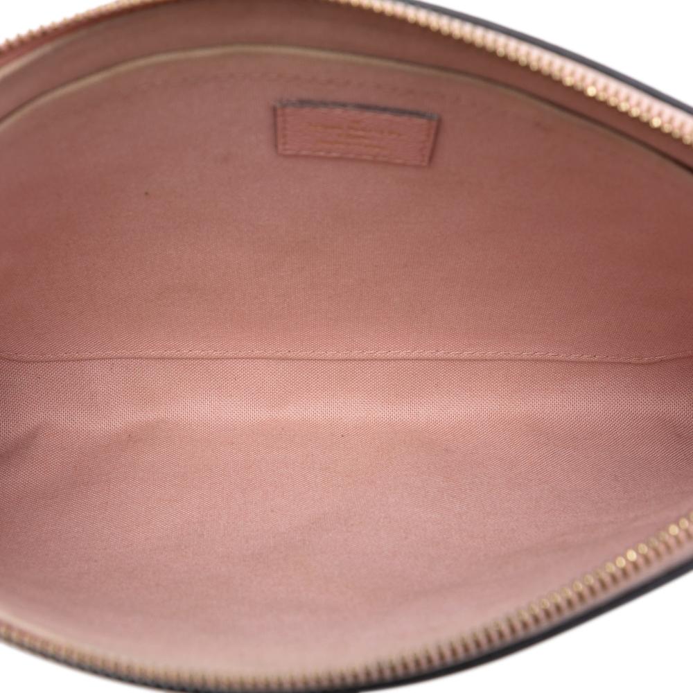 Louis Vuitton AB Louis Vuitton Pink Monogram Empreinte Leather Daily Pouch France
