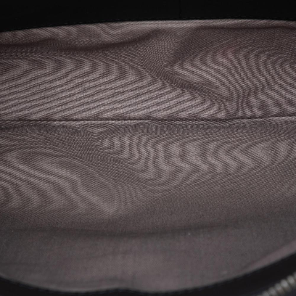 Bottega Veneta AB Bottega Veneta Black Nappa Leather Leather Nappa Intrecciato Clutch Italy