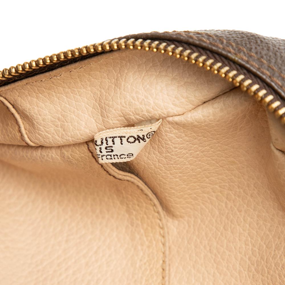 Louis Vuitton B Louis Vuitton Brown Monogram Canvas Fabric Monogram Trousse Toilette 28 France