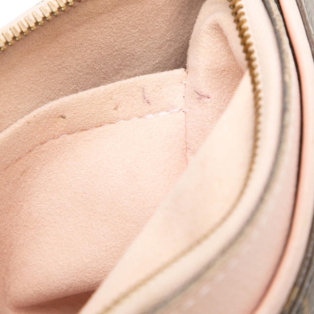 Louis Vuitton B Louis Vuitton Brown with Pink Monogram Canvas Fabric Monogram Pallas BB France