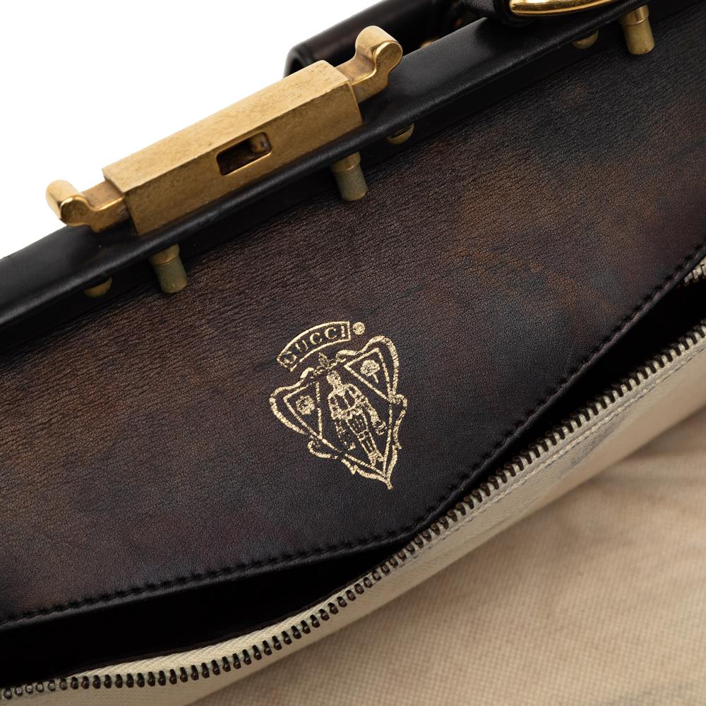 Gucci B Gucci Black Velvet Fabric Lady Stirrup Top Handle Bag Italy