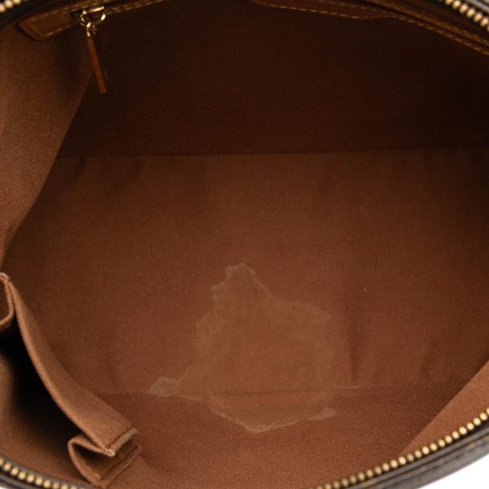 Louis Vuitton B Louis Vuitton Brown Monogram Canvas Fabric Monogram Cabas Piano France