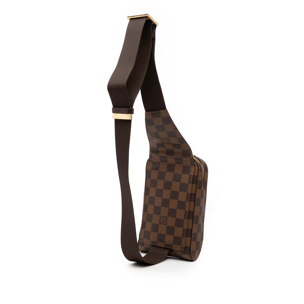 Louis Vuitton AB Louis Vuitton Brown Damier Canvas Fabric Damier Ebene Geronimos Spain