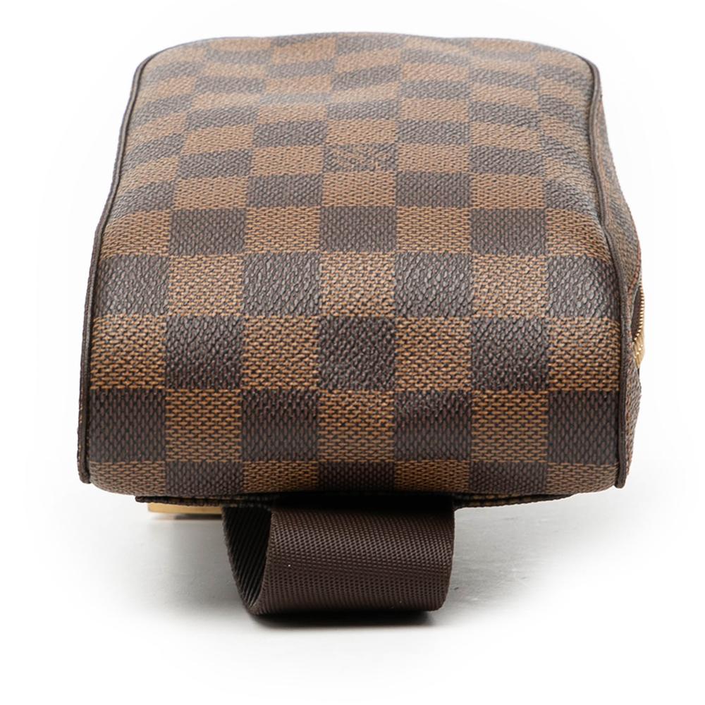 Louis Vuitton AB Louis Vuitton Brown Damier Canvas Fabric Damier Ebene Geronimos Spain