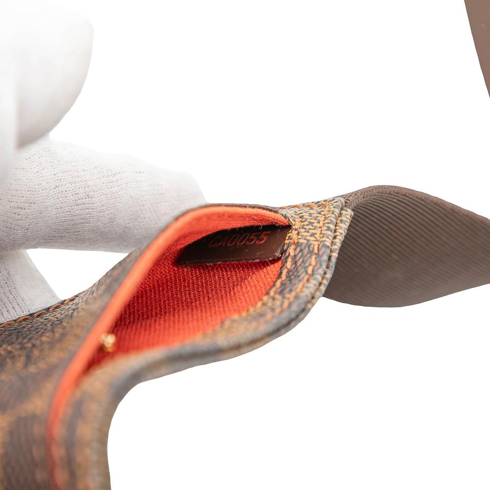 Louis Vuitton AB Louis Vuitton Brown Damier Canvas Fabric Damier Ebene Geronimos Spain