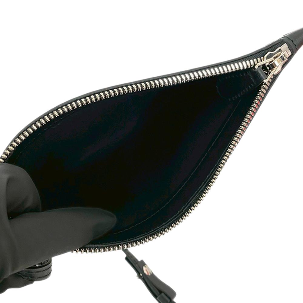 Balenciaga AB Balenciaga White with Black Canvas Fabric Navy Cabas Tote S Italy