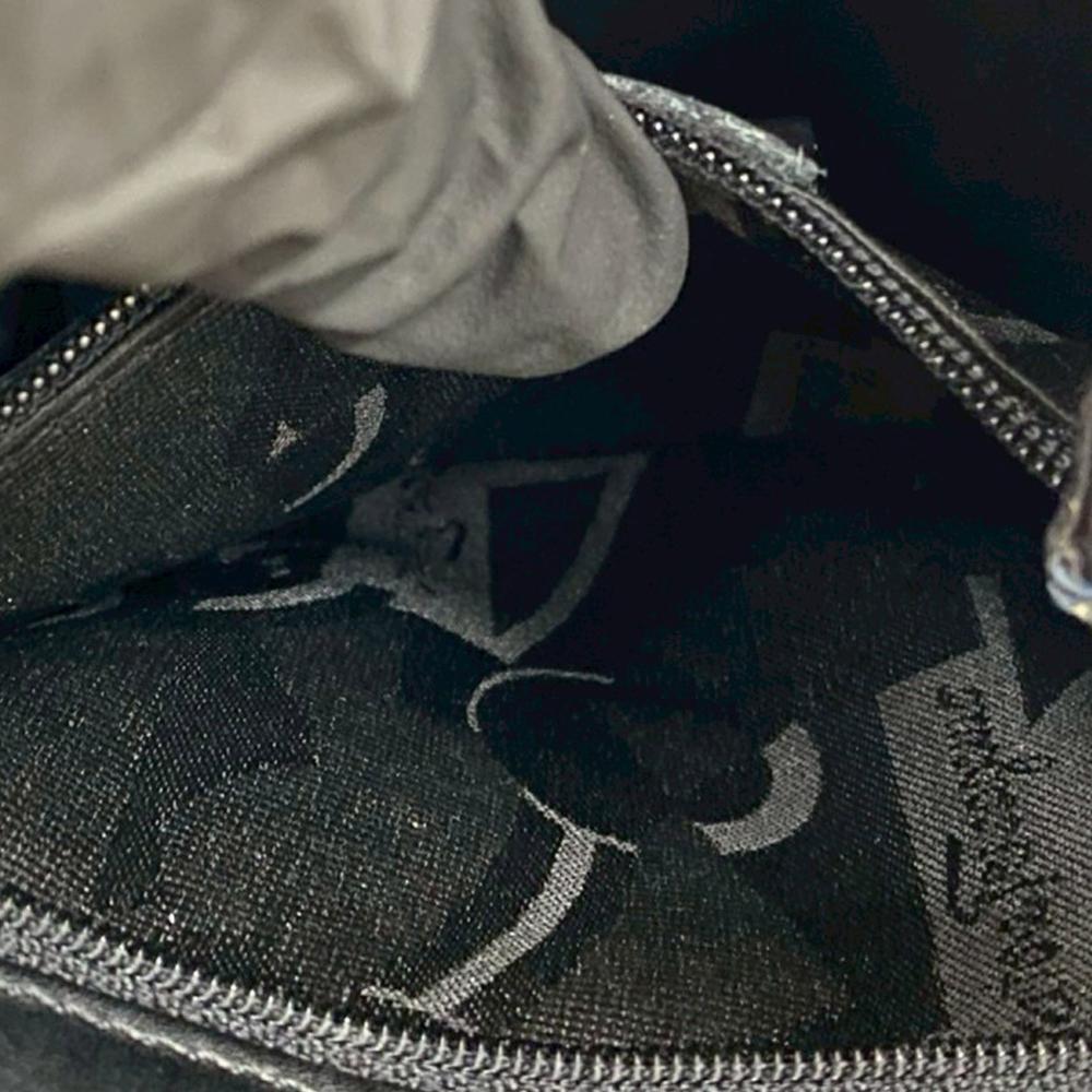 Ferragamo B Ferragamo Black Calf Leather Gancini skin Backpack Italy