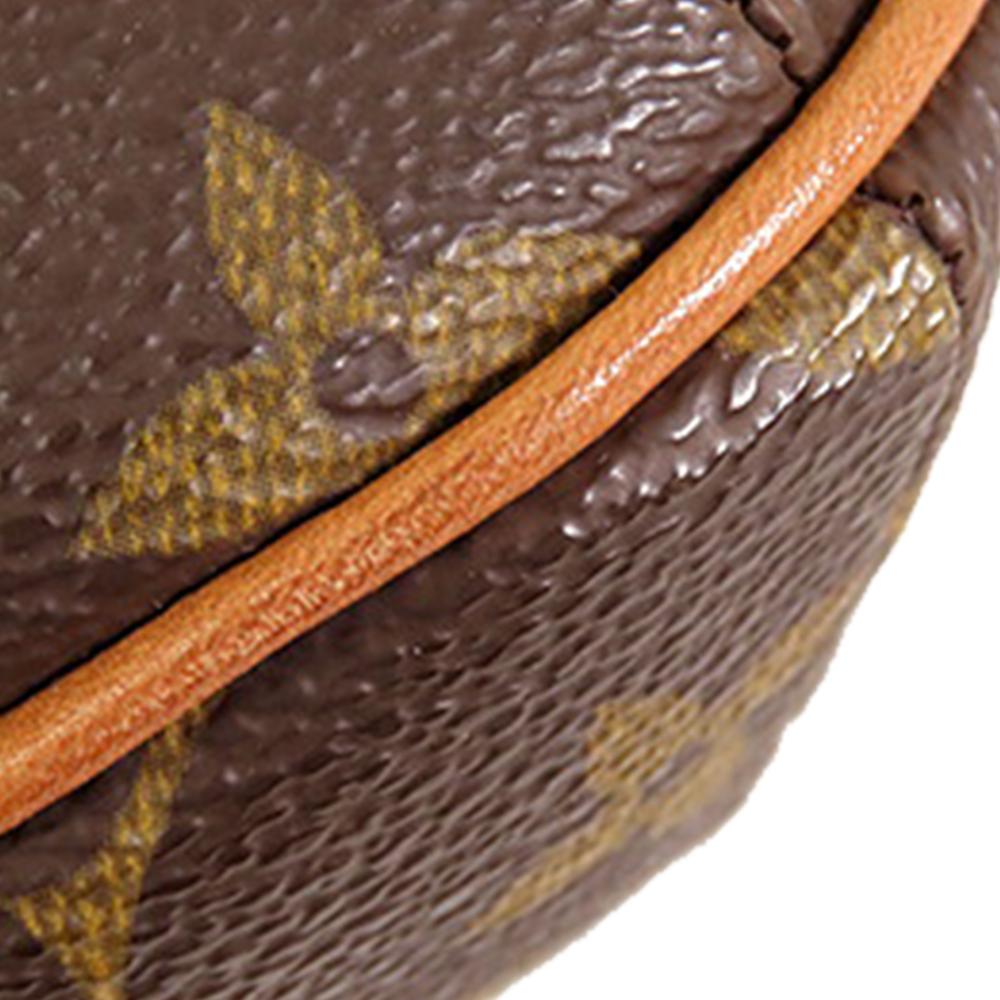 Louis Vuitton B Louis Vuitton Brown Monogram Canvas Fabric Monogram Musette Tango Short Strap France