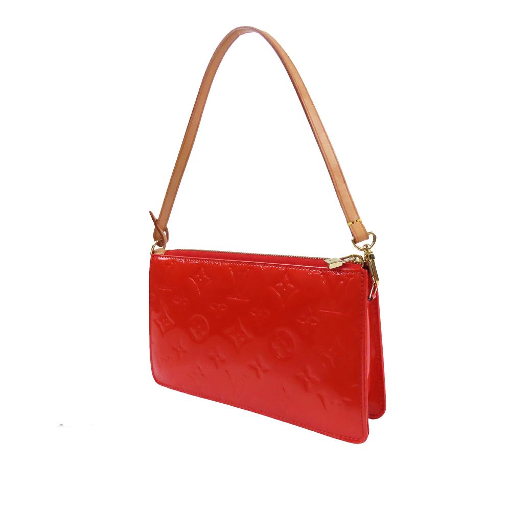 Louis Vuitton B Louis Vuitton Red Vernis Leather Leather Monogram Vernis Pochette Lexington France