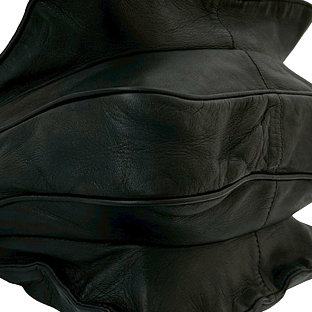 Loewe AB LOEWE Black Nappa Leather Leather Nappa Anagram Drawstring Crossbody Spain