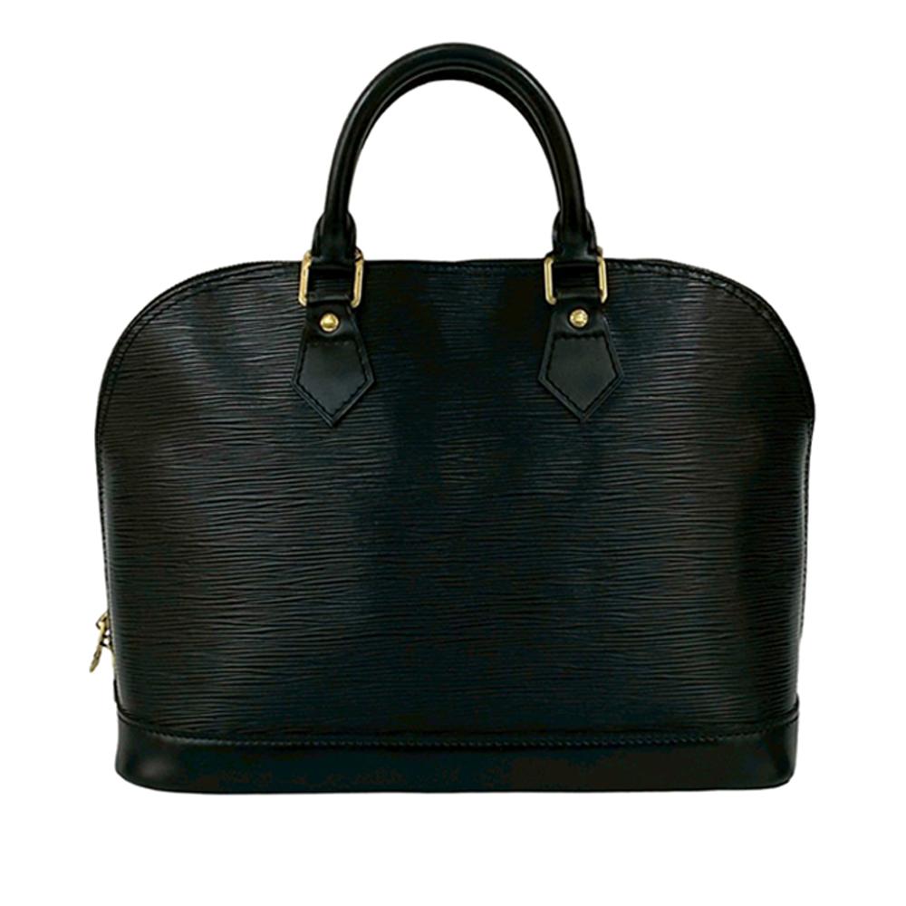 Louis Vuitton AB Louis Vuitton Black Epi Leather Leather Epi Alma PM France