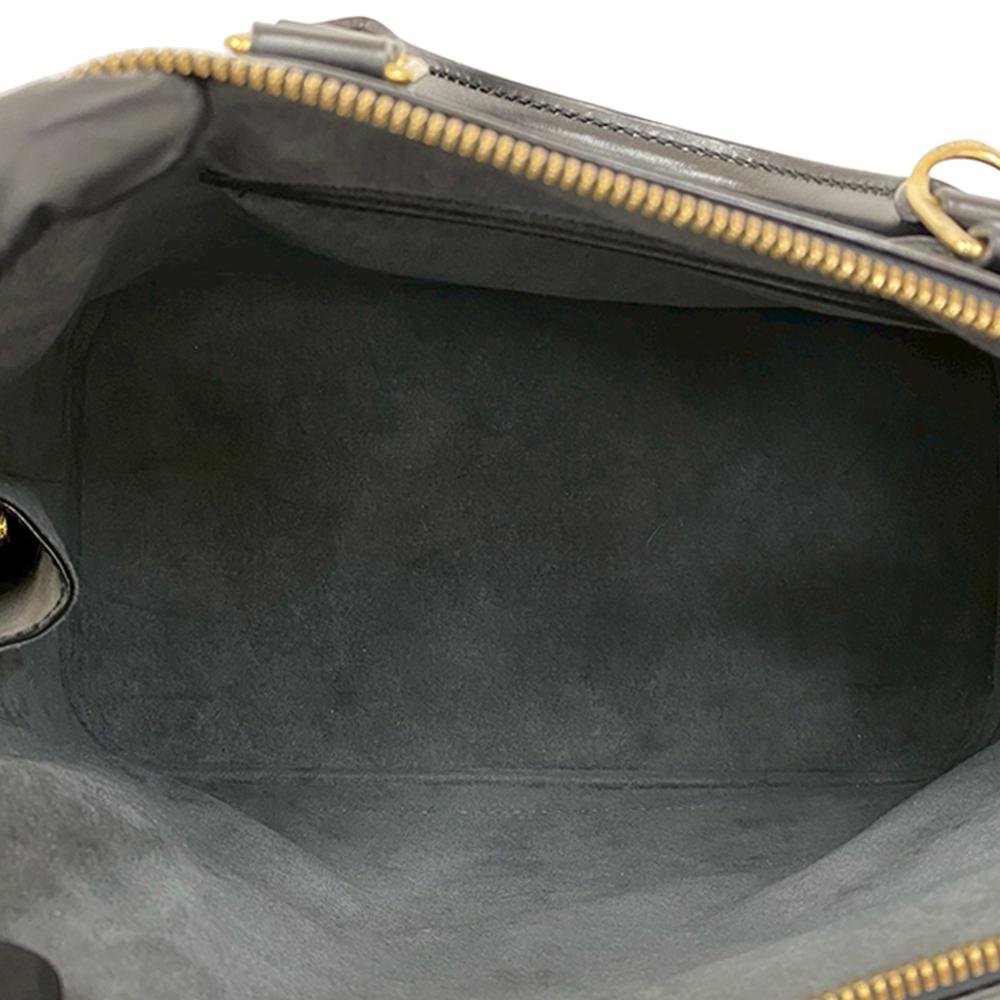 Louis Vuitton AB Louis Vuitton Black Epi Leather Leather Epi Alma PM France