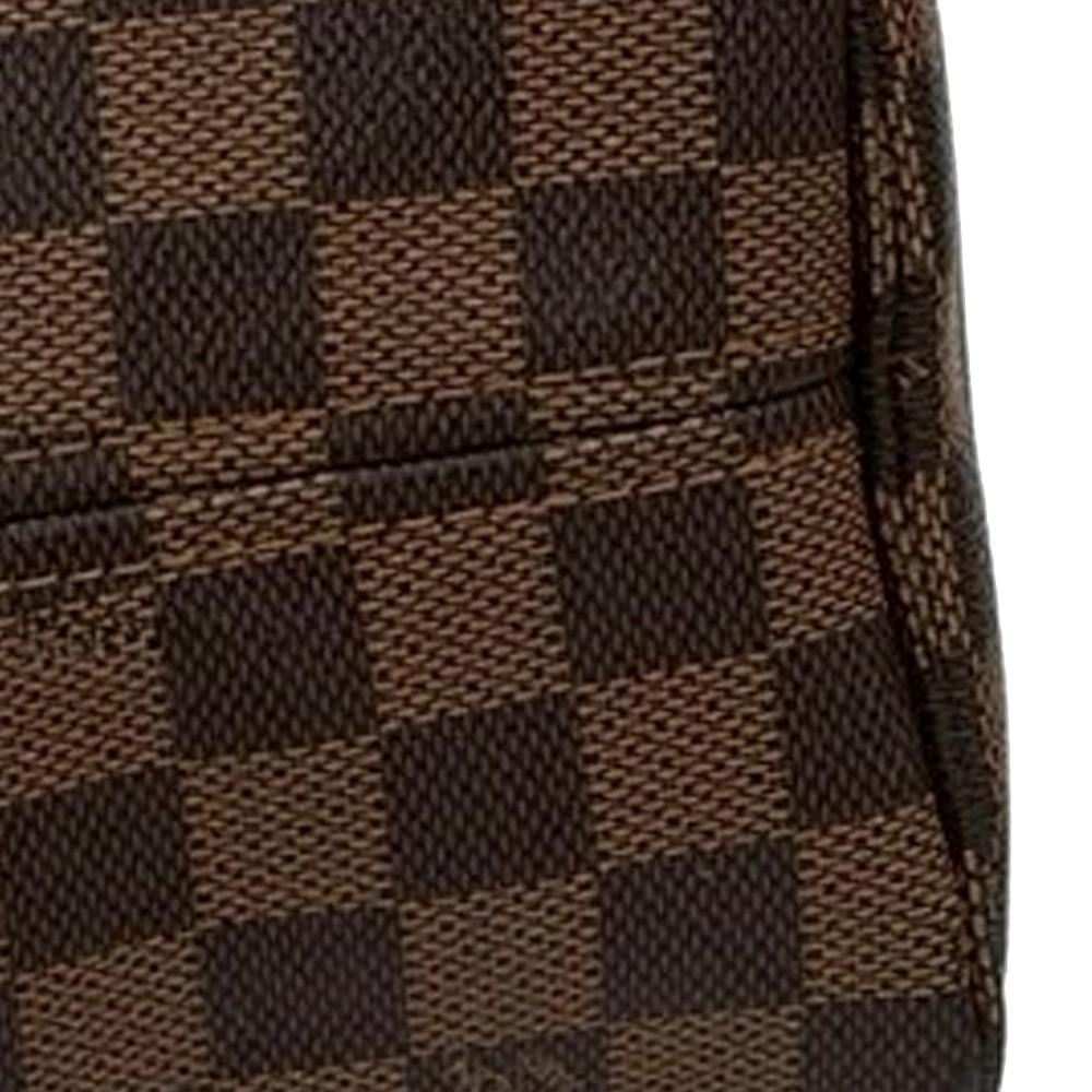 Louis Vuitton AB Louis Vuitton Brown Damier Canvas Fabric Damier Ebene Neverfull MM France