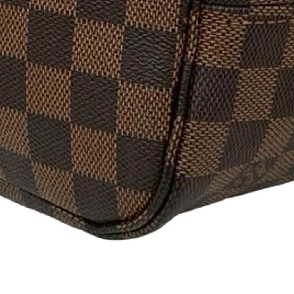 Louis Vuitton AB Louis Vuitton Brown Damier Canvas Fabric Damier Ebene Neverfull MM France